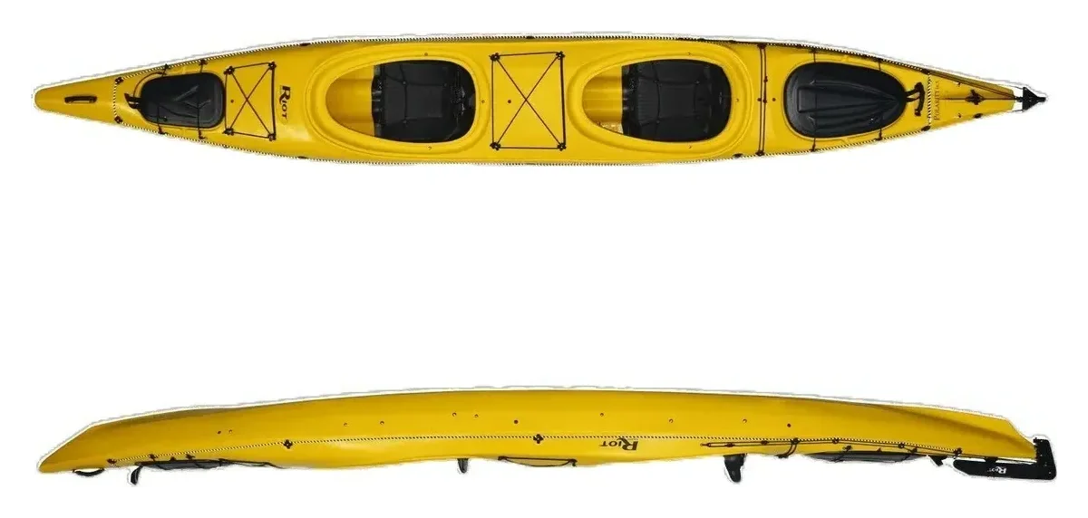 Riot Kayaks Polarity 16.5 Rudder Tandem kayak